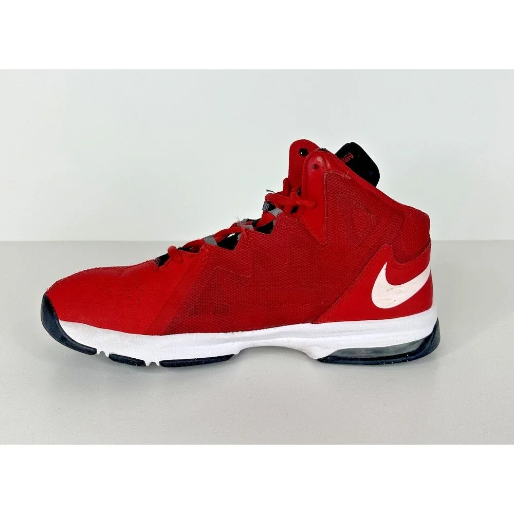 Nike Air Max Stutter Step 2 Red White‎ Size 6 Youth Basketball Shoes 653754-600